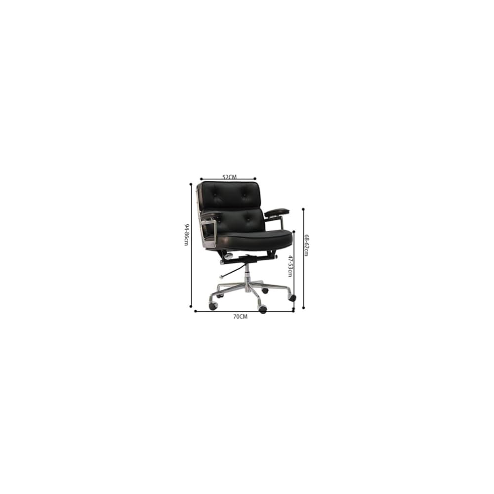 Robin Chair Office Chair Lift Swivel Computer Chair Solid Wood Boss Sofa Chair(E)