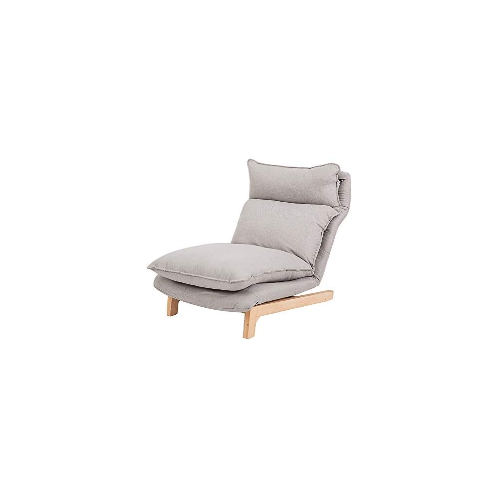Renovation House Recliners Lounge Chair Lazy Couch Living Room Bedroom Bedside Balcony Simple Nordic Leisure Single Folding Chair 14 speed Free Adjustable Reclining Chair Yellow
