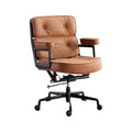 Robin Chair Office Chair Lift Swivel Computer Chair Solid Wood Boss Sofa Chair(E)