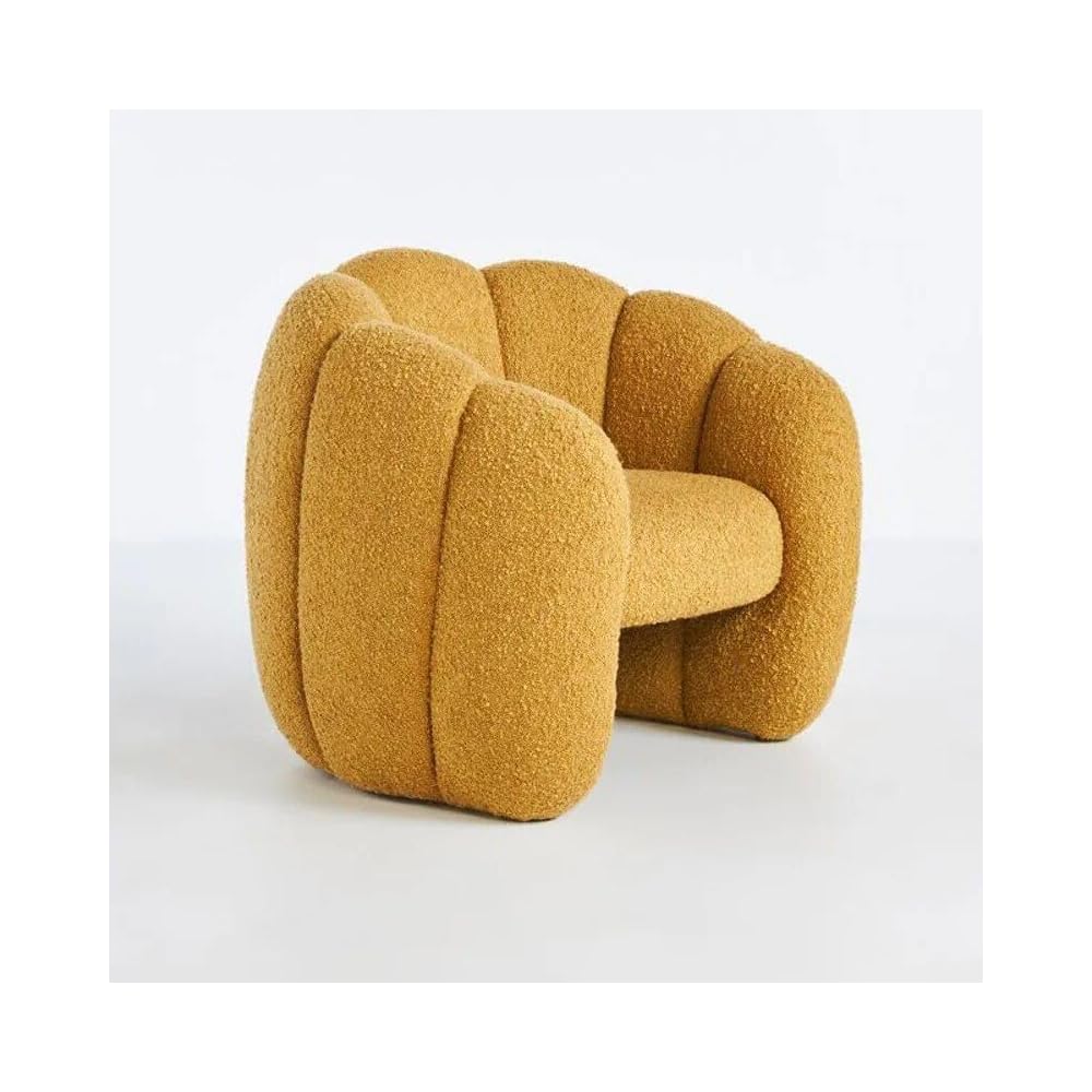 Generic Luxurious Velvet Recliner – Modern Single Seating Sofa Chair White, 29.52*29.52*27.55in